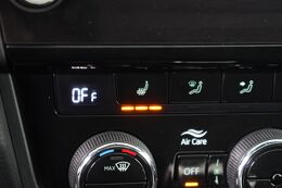 voorstoelen verwarmd