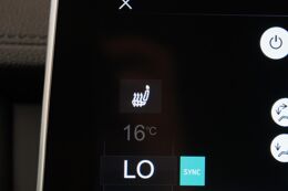 voorstoelen verwarmd